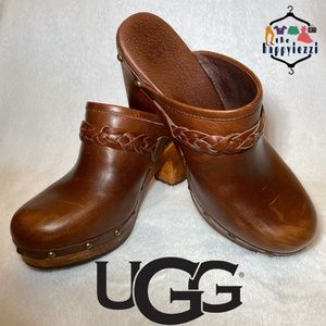 UGG Australia 'Kaylee' Clog Brown 7